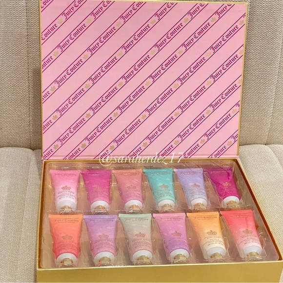 NEW Juicy Couture Gift‎ Box Lotion 12 Piece Gift Set - Picture 2 of 5